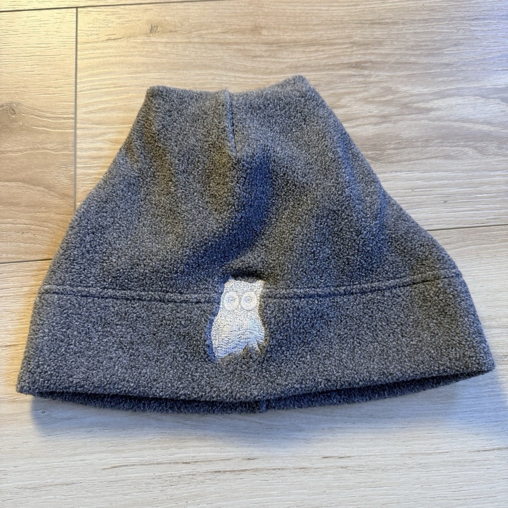 Hooters‎ Owl Gray Fleece Hat Large